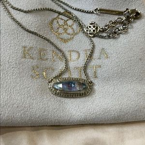 Kendra Scott necklace - gold abalone